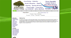 Desktop Screenshot of cavaliergraphix.com